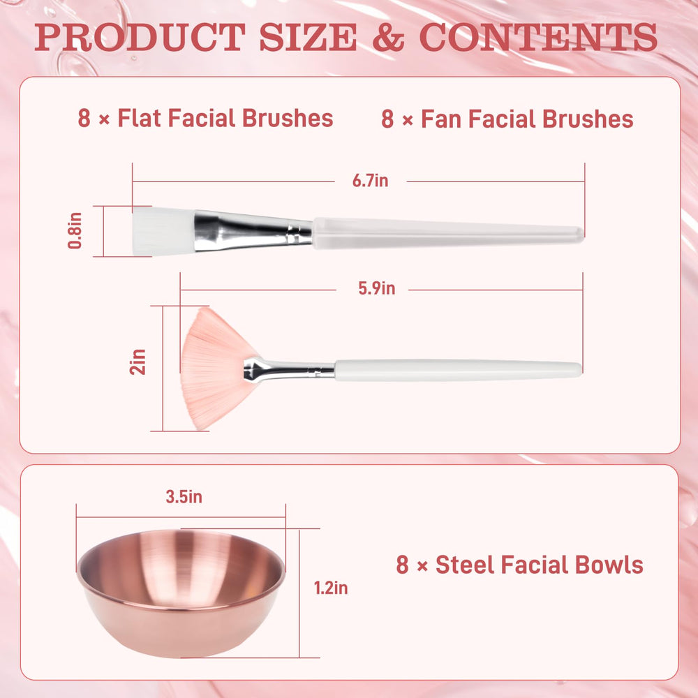 Entei fan mask brushes provide smooth, even coverage for all masks