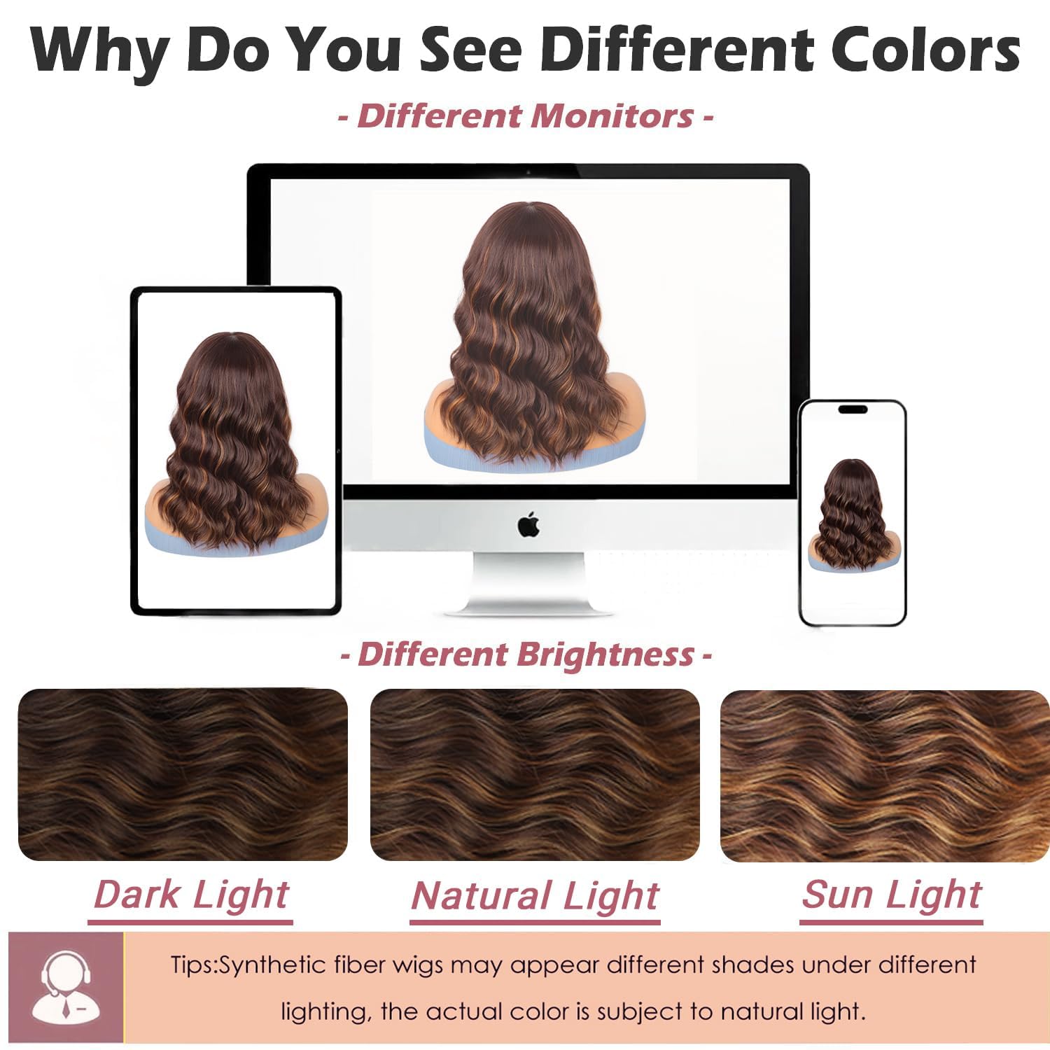 Entranced Styles bangs styling option image shows easy trim to suit face shape