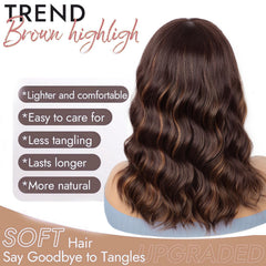 Entranced Styles simulated round scalp wig image highlights natural hairline and convincing scalp illusion