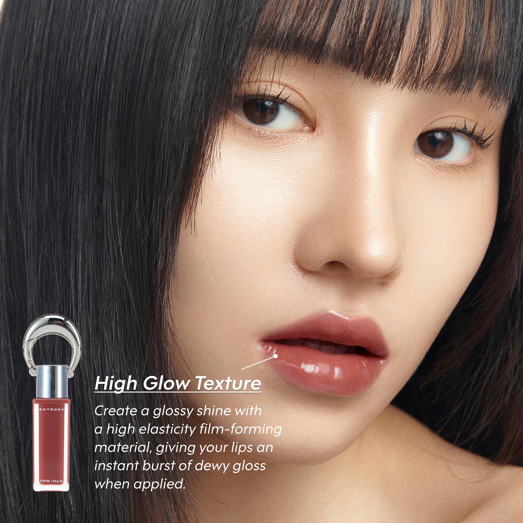 ENTROPY MAKE UP no-sticky velvet texture for comfortable wear.
