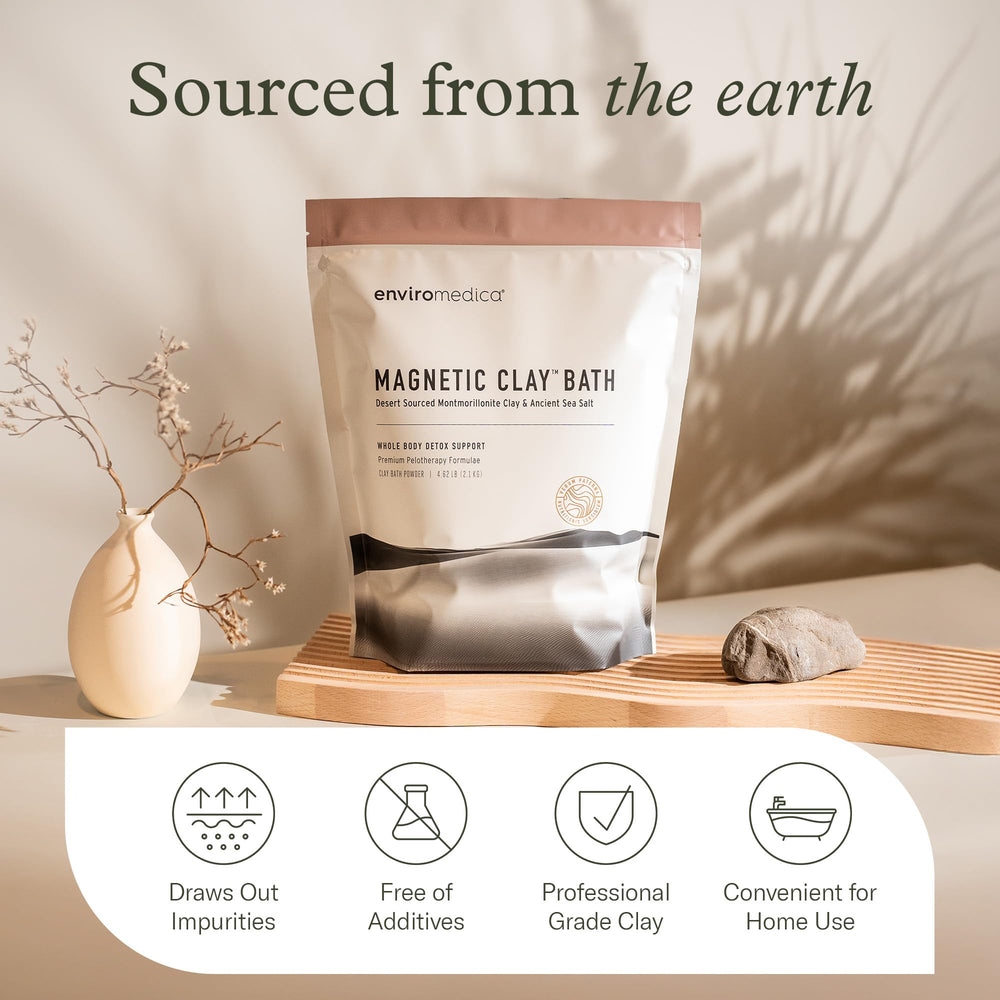 Enviromedica bath after use delivers soft skin and a gentle glow.