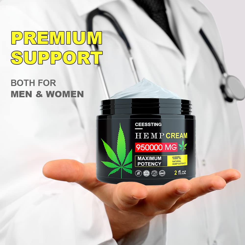 Applying hemp cream on arm demonstrates quick absorption and soothing moisture