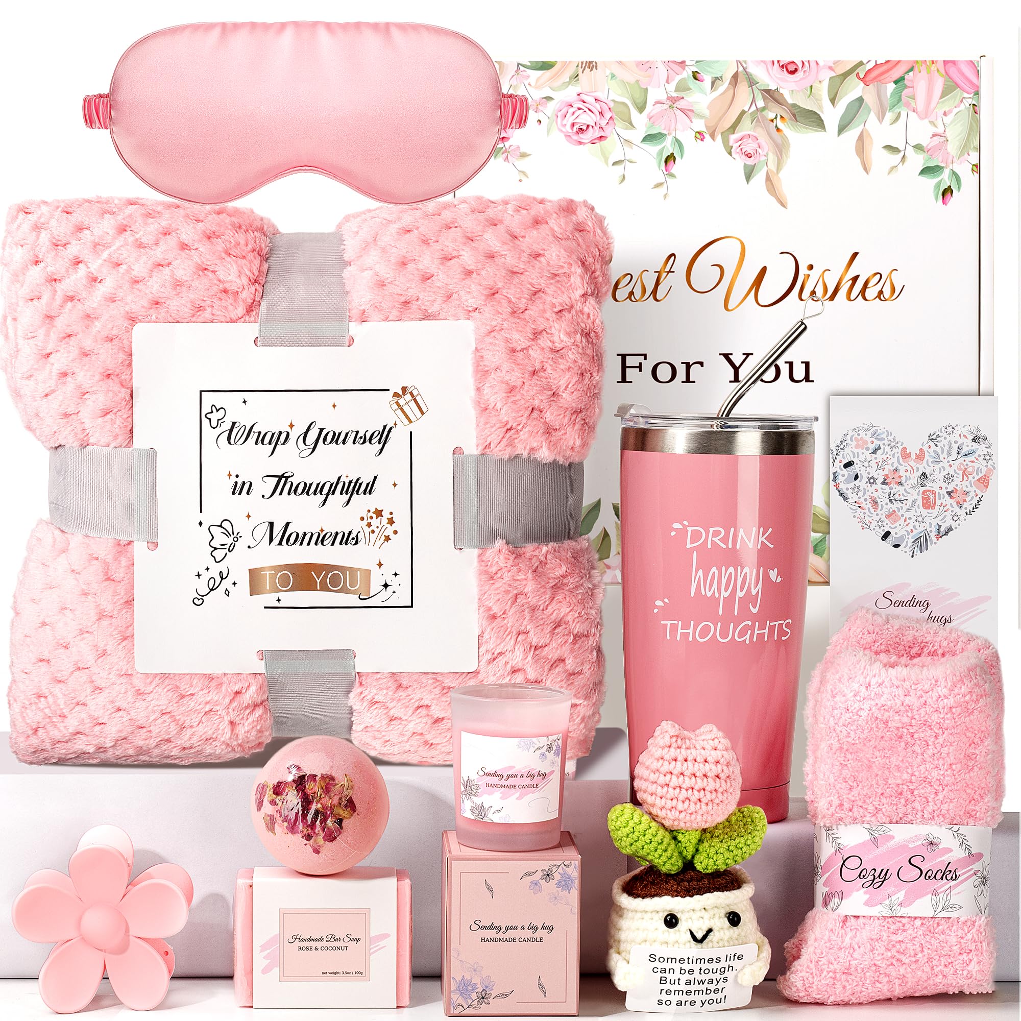 ENVTEK gift basket box-front view, ready-to-gift presentation for birthdays or special occasions.