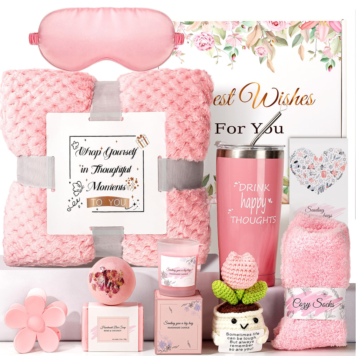 ENVTEK gift basket box-front view, ready-to-gift presentation for birthdays or special occasions.
