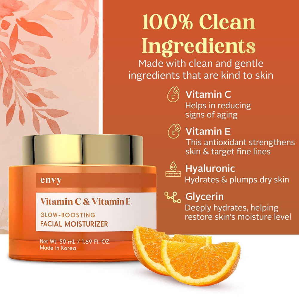 Envy vitamina C y E, ingrediente clave para brillo