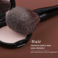 ENZO KEN face brushes for powder, blush, foundation blending