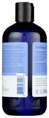 EO Bubble Bath Serenity lavender oil drops closeup suggesting aromatherapy-like relaxation.