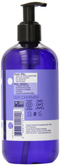 EO sulfate-free hand soap lavender pump-action demonstrates easy dispensing and moisturizing cleanse