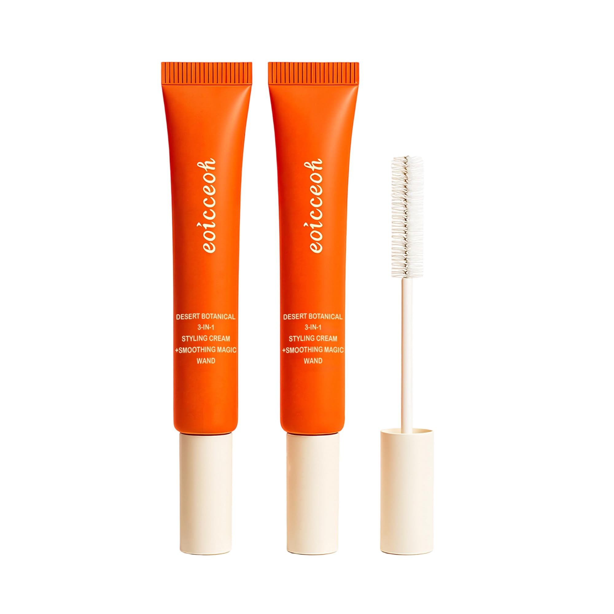 EOICCEOH flyaway-taming-wand demonstrates instant frizz control for sleek, polished styling.