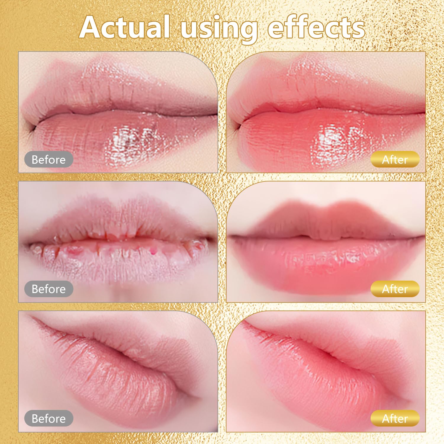 EOIRULA lipstick close-up reveals iridescent sheen and fullness