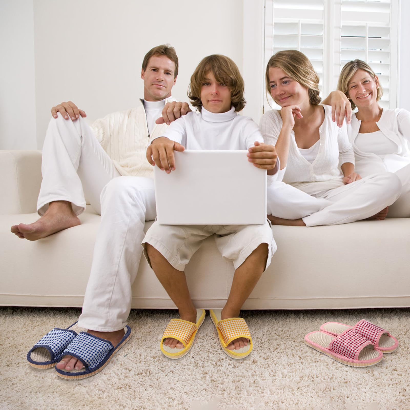 Eorbow multi-color 10-pair pack suitable for guest rooms, bathrooms, and spa setups.