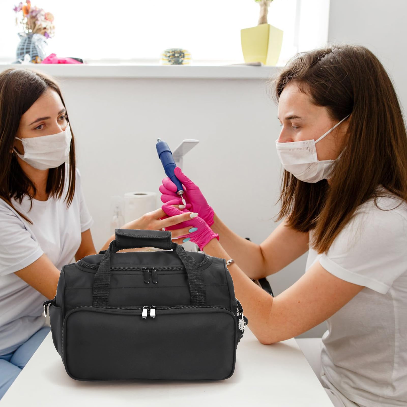 Eorbow hair tools storage organization image highlights quick packing and retrieval.