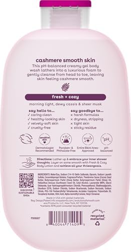 eos Fresh & Cozy styled in bathroom for cozy, fresh scent appeal