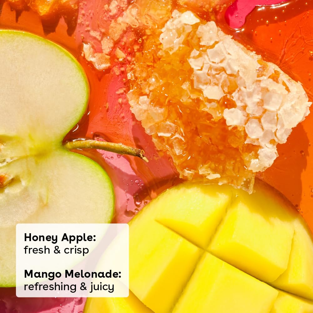 eos mango melonade lip balm texture with fruity notes for smooth lips