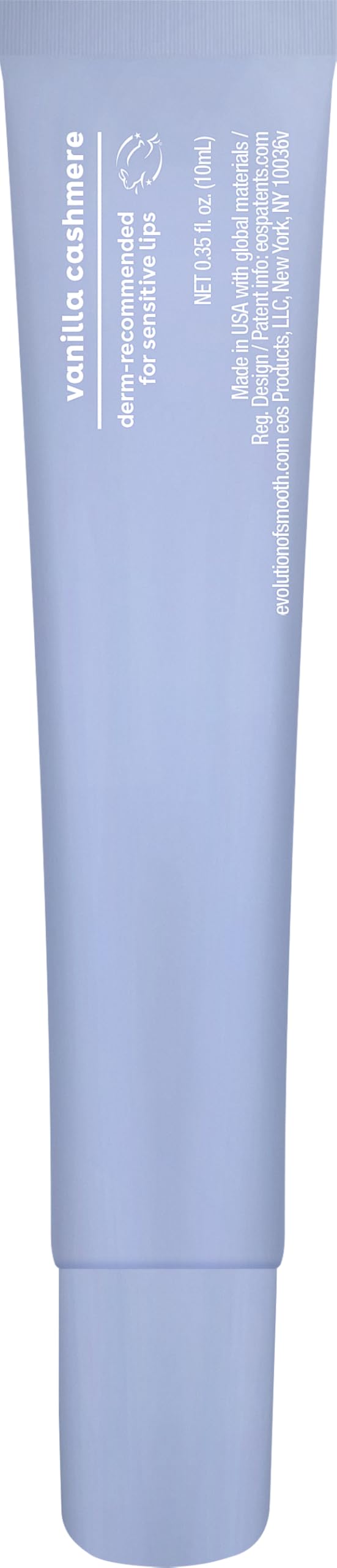 eos vanilla cashmere lip butter shields lips from environmental stressors