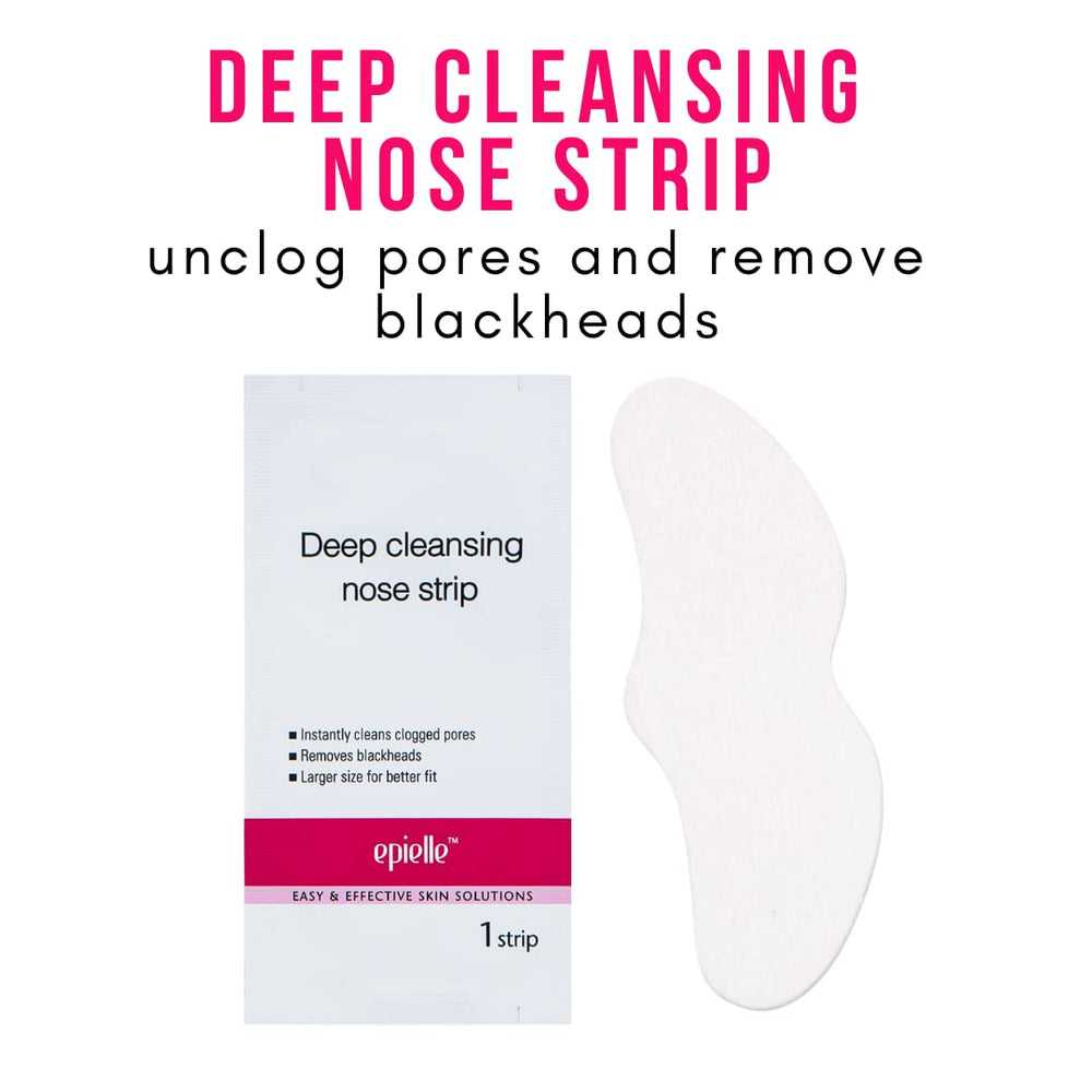 Epielle blackhead remover treatment steps photo showing pore care routine