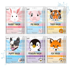 Epielle Character Face Mask Rabbit focuses on lifting and brightening for radiant skin.
