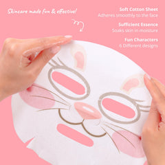 Epielle Character Face Mask Tiger calms and restores skin with citrus and green tea.