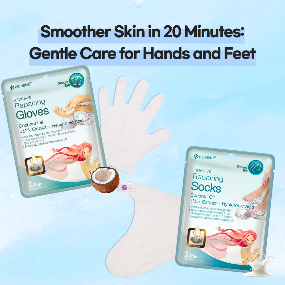 Epielle coconut oil and milk extract ingredient feature nourishing hydration