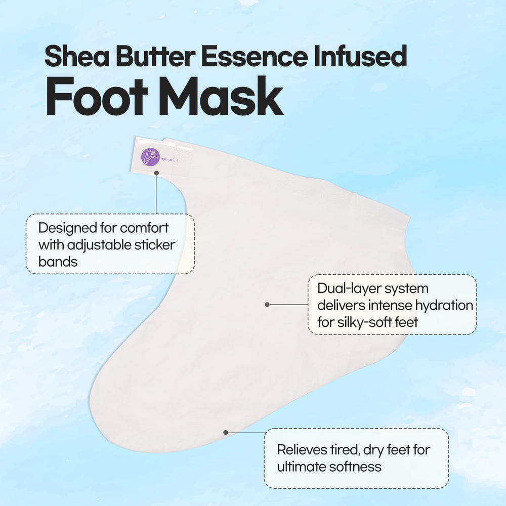 Epielle deep moisture socks delivering spa-like hydration for dry, tired feet.