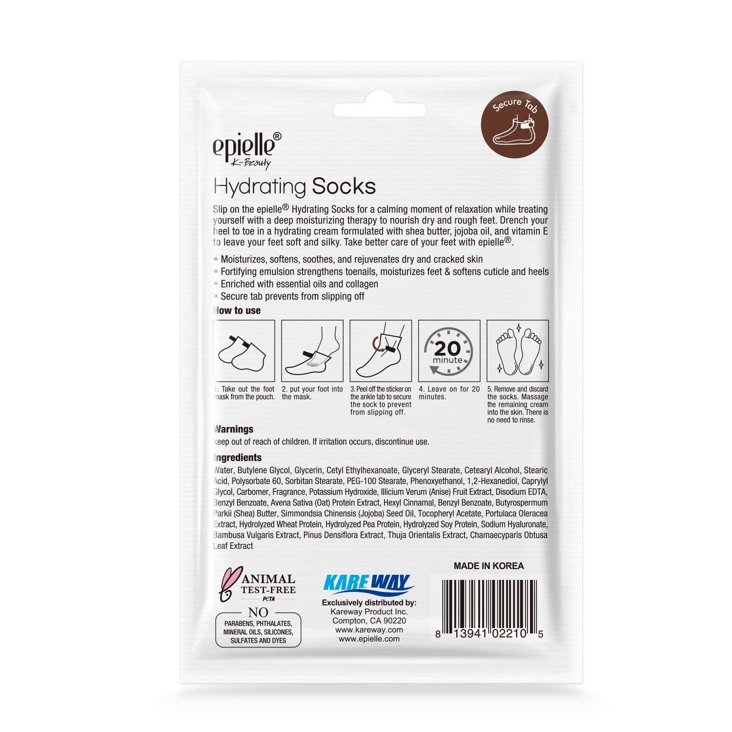 Epielle self-care gift set provides soothing foot care options.