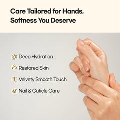 Epielle Hydrating Hand Mask shea butter close-up nourishing care