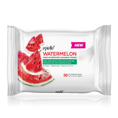 Epielle makeup remover wipes tub open showing convenient lid for travel.