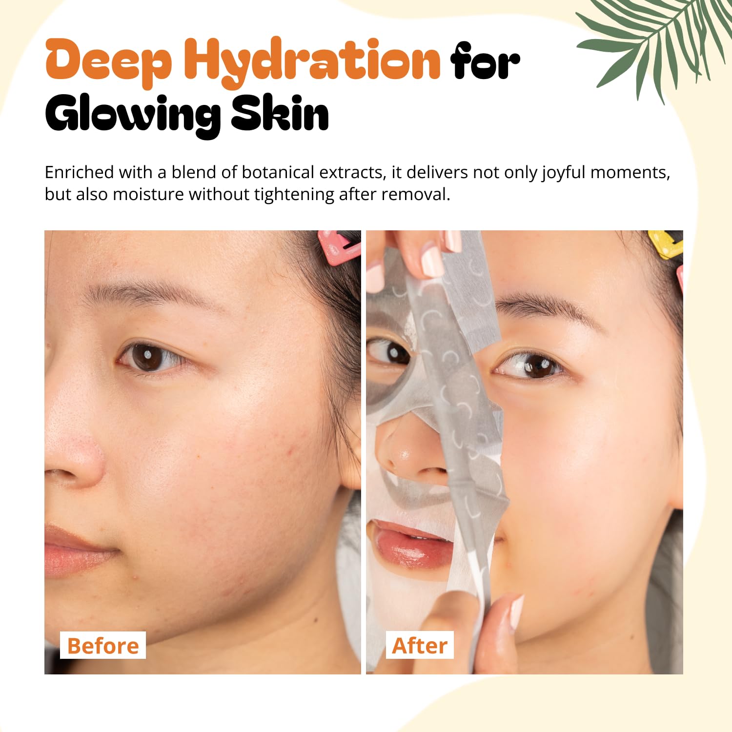 Epielle Mystical Safari mask pack-shot highlights six animal designs in a skincare set