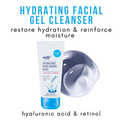 Epielle retinol under eye mask being applied for hydrating and potential puffiness relief.