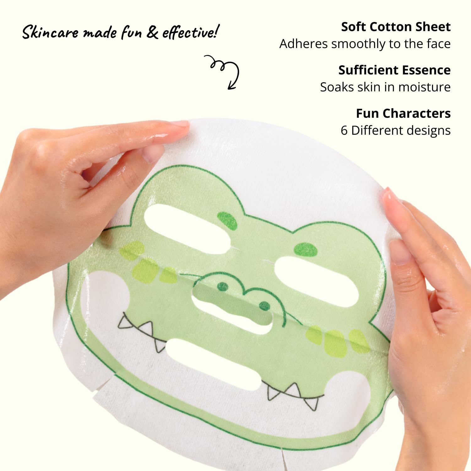 Epielle Spa-night friends mask collection offers playful designs for group pampering