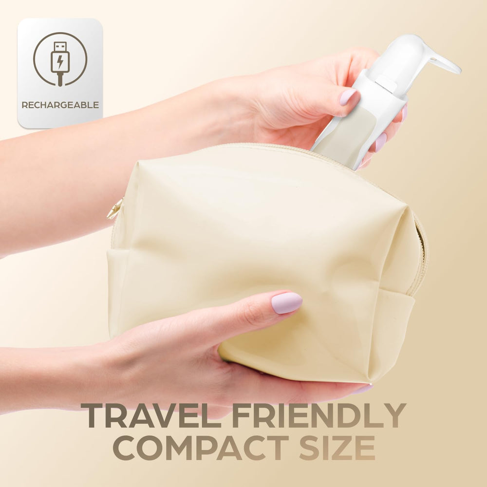 Epilady Legend 5 travel case keeps accessories organized.