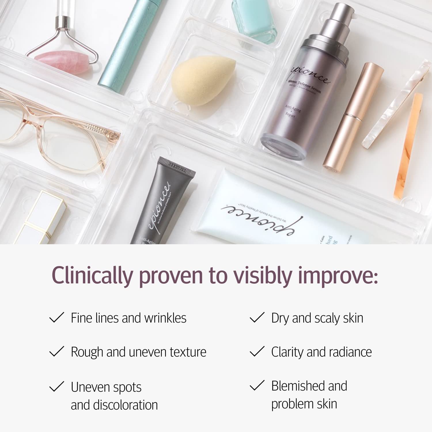 Epionce Enriched Body Cream ingredients panel notes paraben-free and more