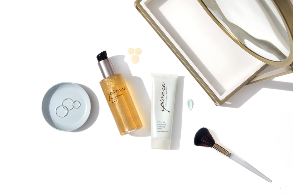 Epionce Enriched Firming Mask glow on skin signals refreshed texture.