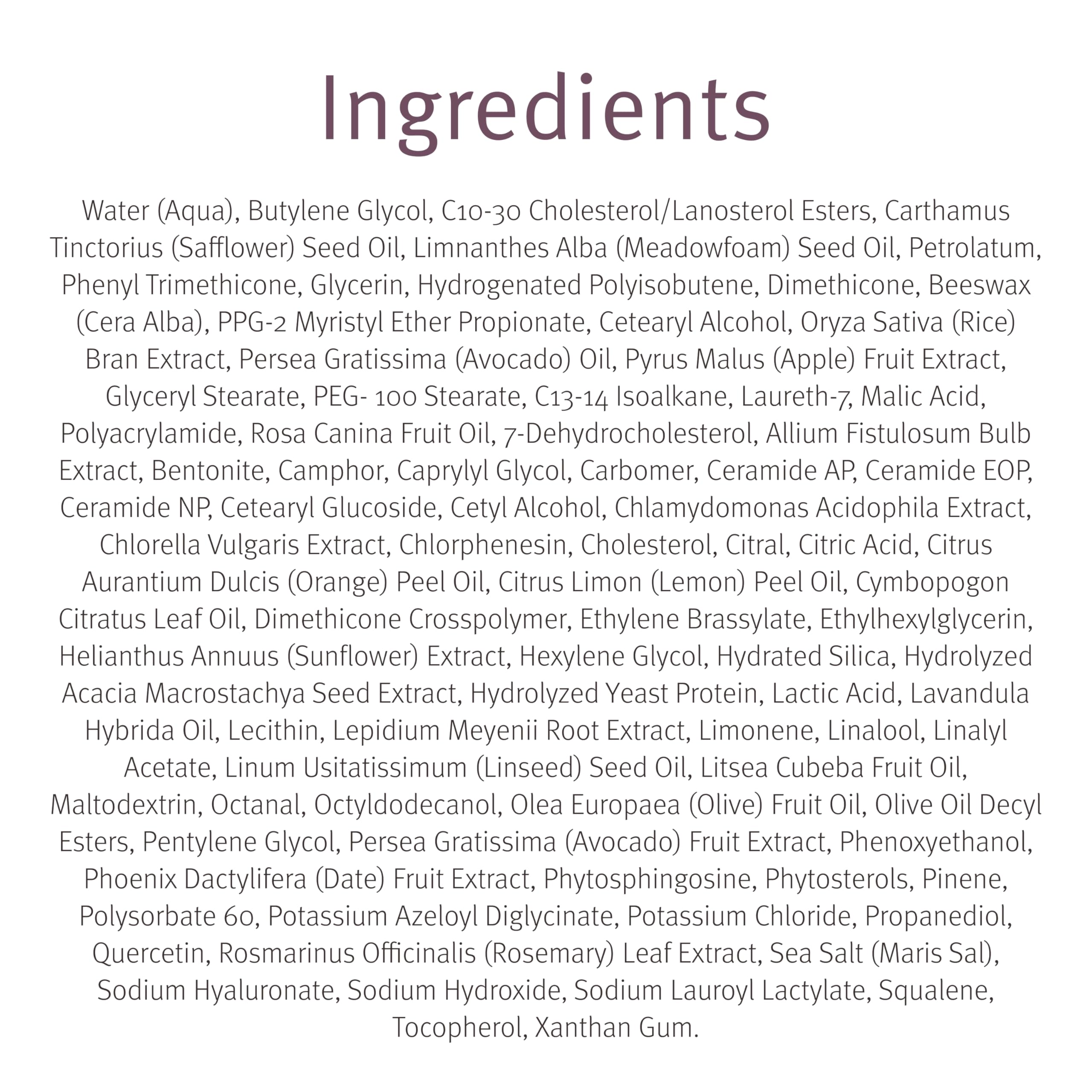 Epionce Intensive Nourishing Cream rich moisture swatch indicating long-lasting hydration.