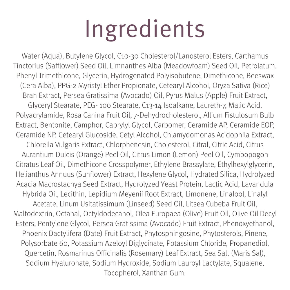 Epionce Intensive Nourishing Cream rich moisture swatch indicating long-lasting hydration.