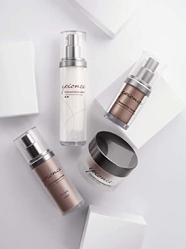 Epionce Intensive Nourishing Cream texture closeup highlights rich cream for dry skin.