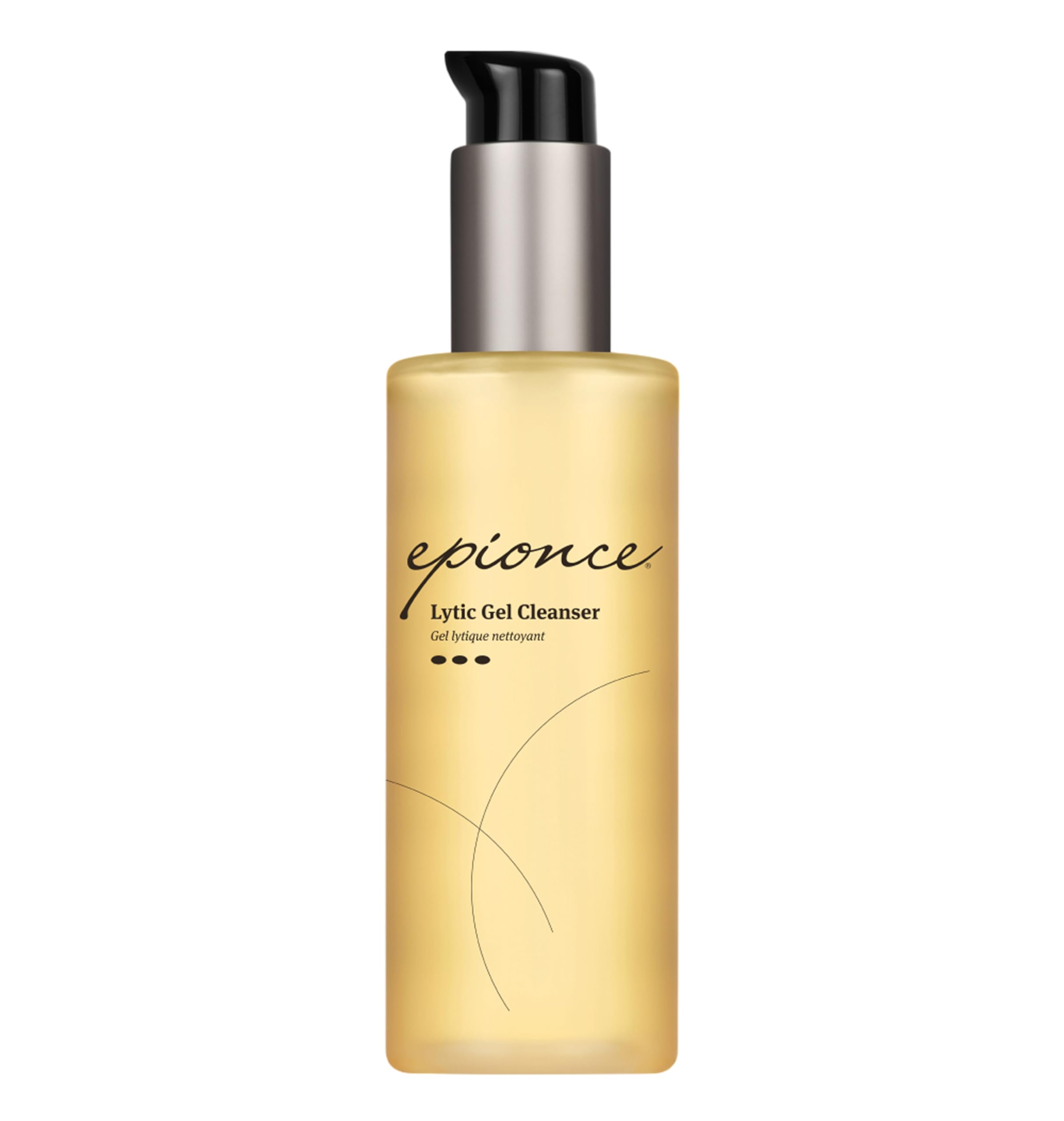 Epionce Lytic Gel Cleanser pump-application for gentle daily cleanse