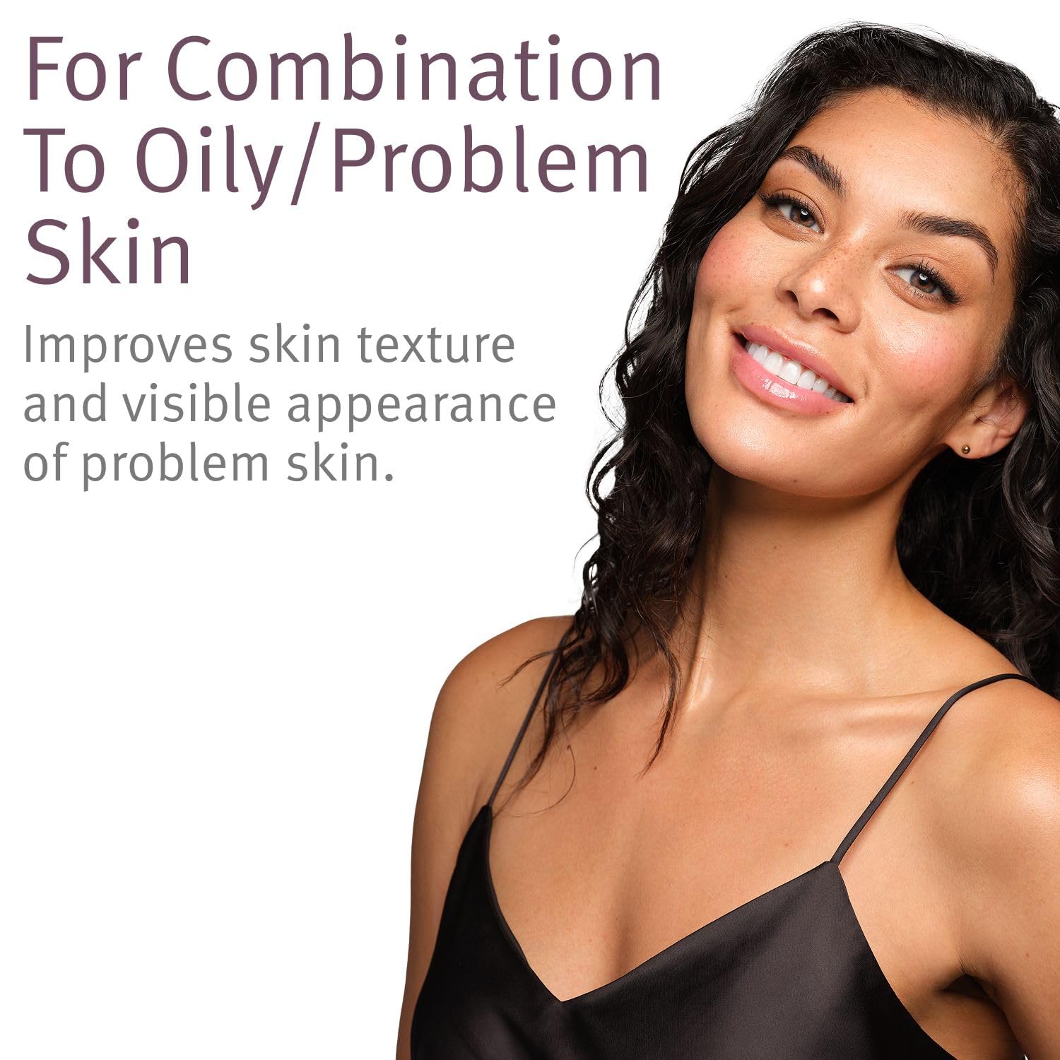 Epionce Lytic Plus Tx close-up application demonstrating a light, even layer