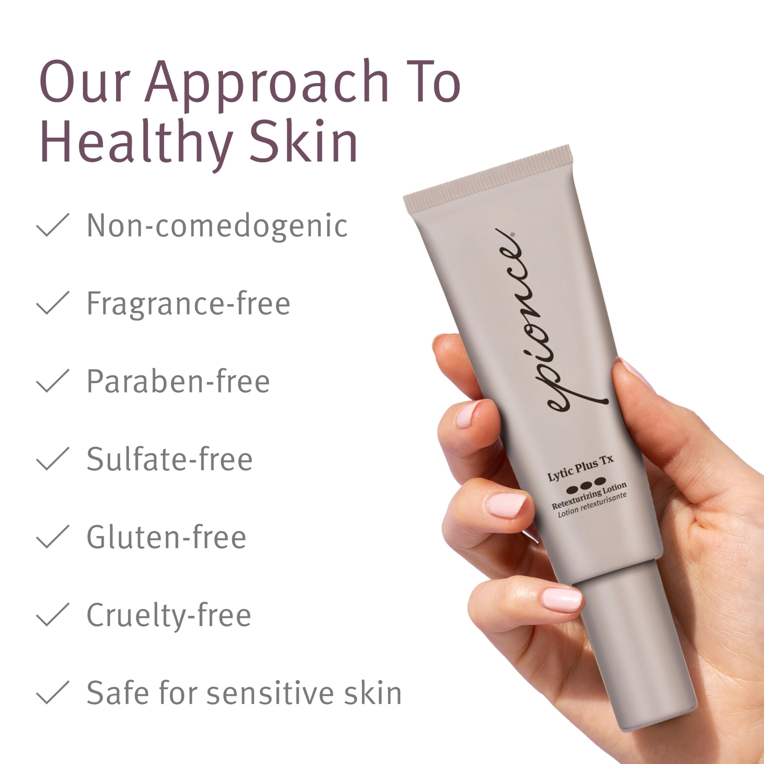 Epionce dermatologist-inspired lab setting representing quality skincare development