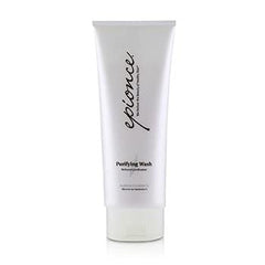 Epionce Purifying Wash foamy lather shown for universal cleansing