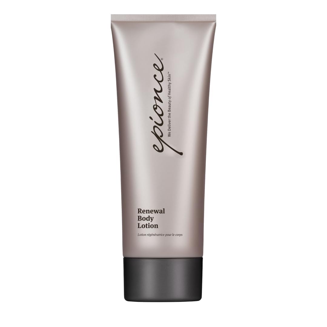 Epionce Renewal Body Lotion bottle for daily anti-aging hydration.