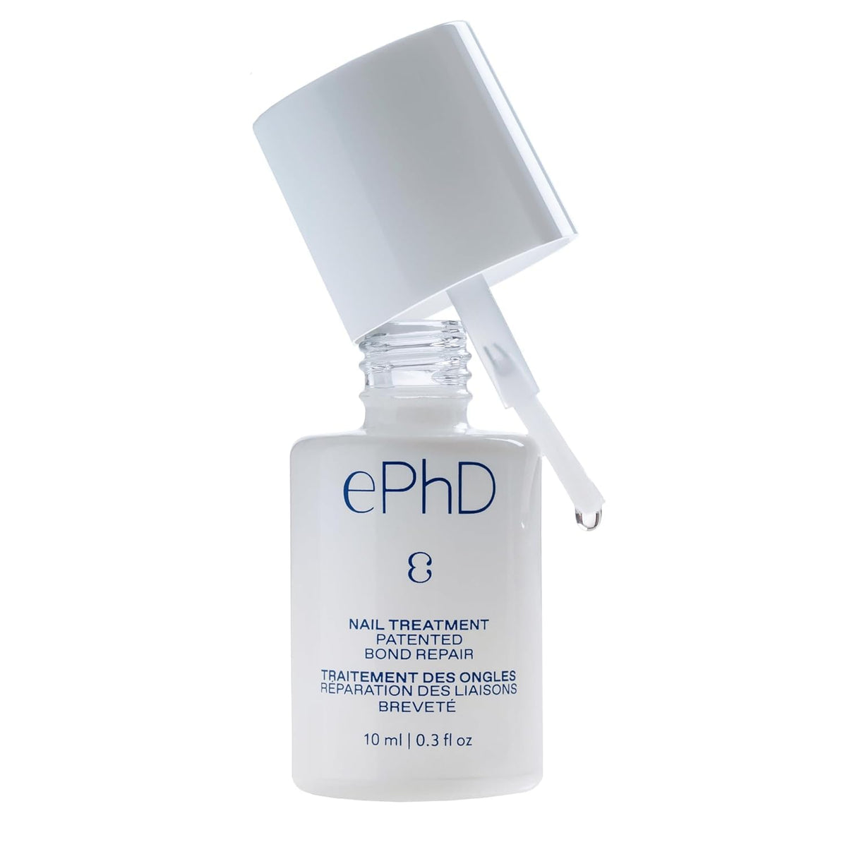 epres ePhD Bond Repair Nail bottle shows waterless formula for strong nails.