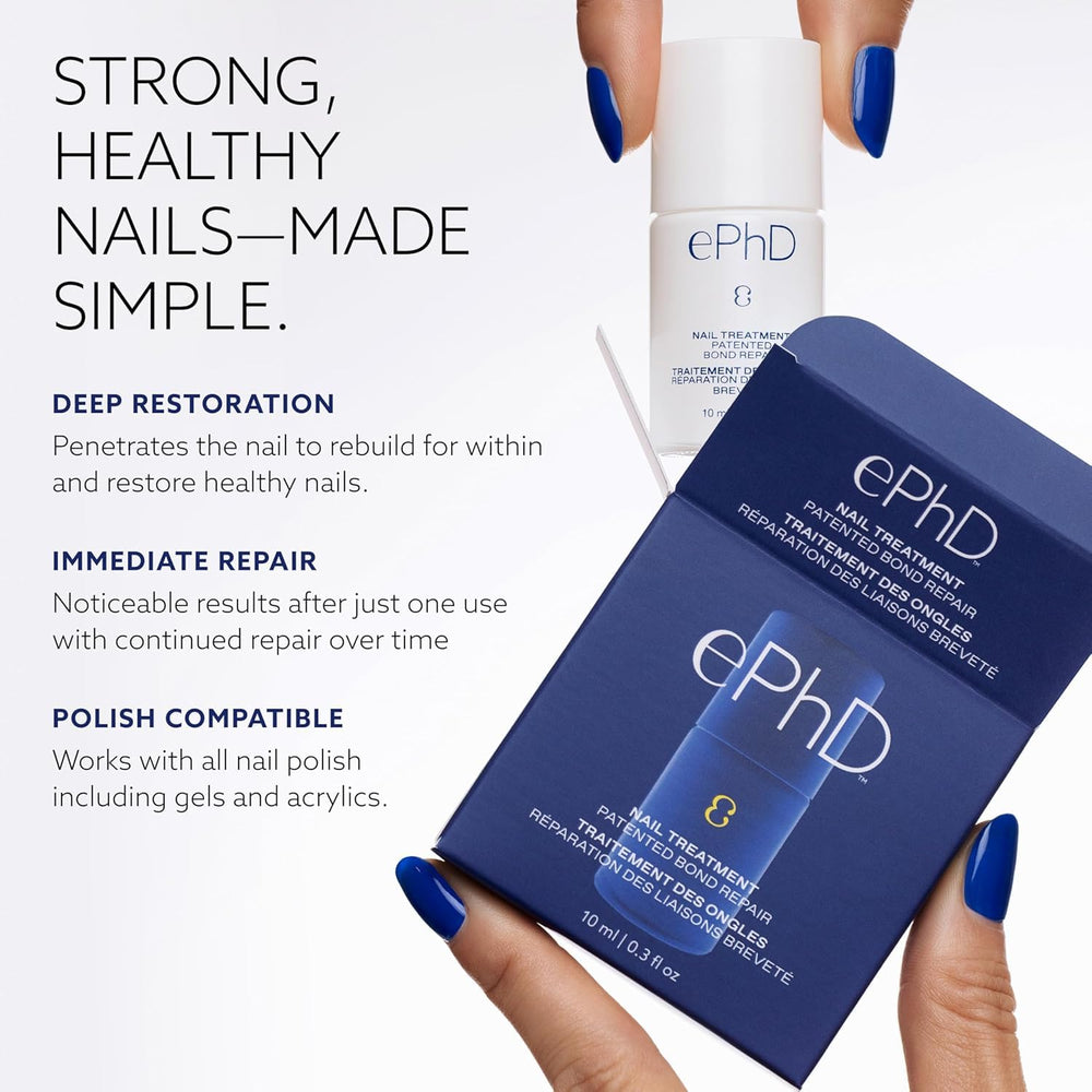 epres ePhD Bond Repair Nail texture-swirl illustrates biodiffusion repair technology in action.