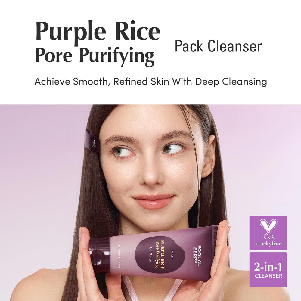 EQQUALBERRY Foam Cleanser bottle with rich foam for daily cleansing