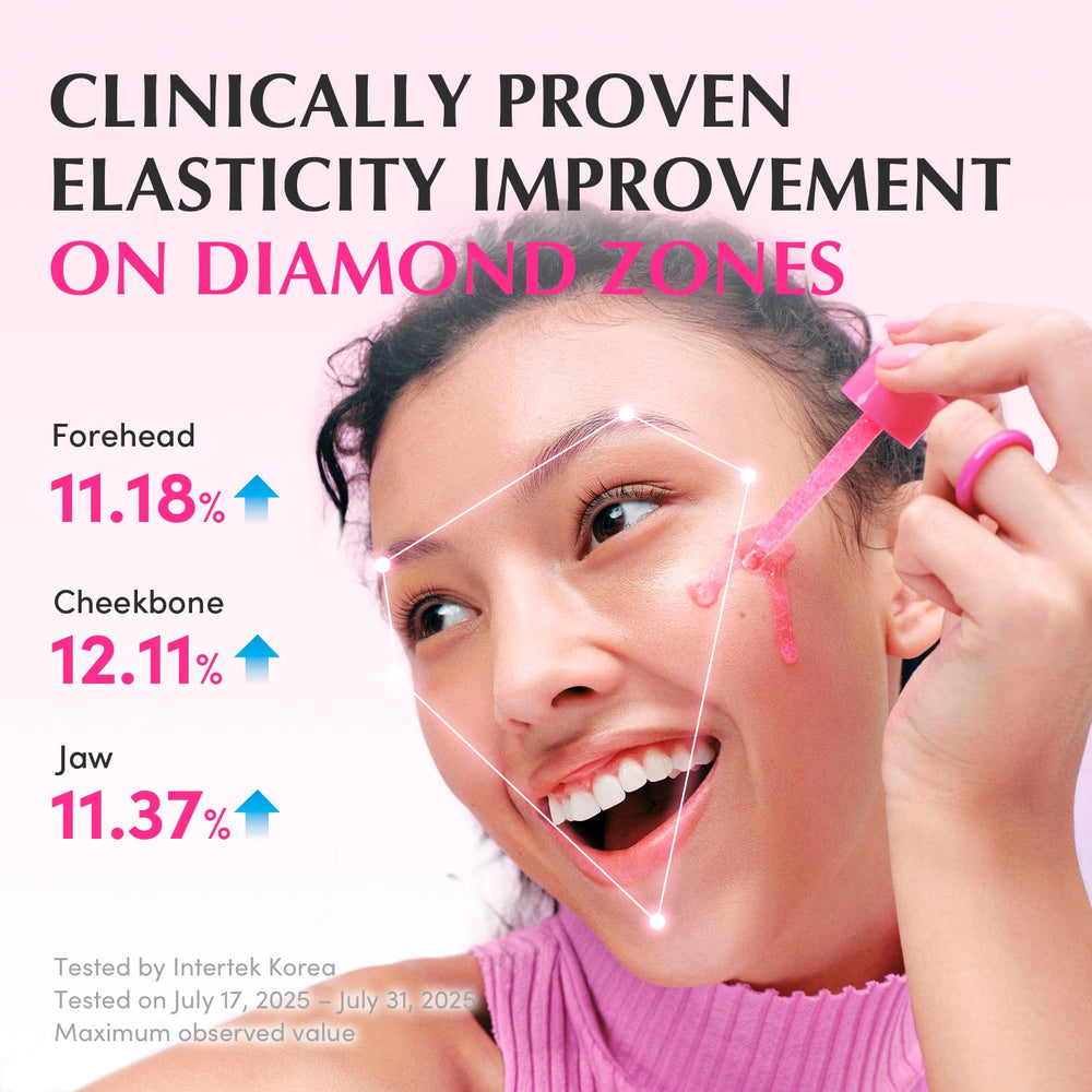 EQQUALBERRY NAD+ Peptide Serum on the face demonstrates fast absorption.