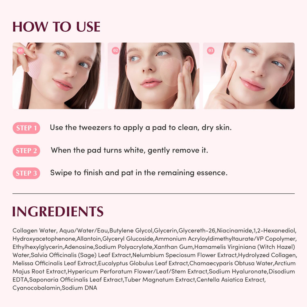 EQQUALBERRY 60-pad sleeve showcases convenient at-home skincare routine