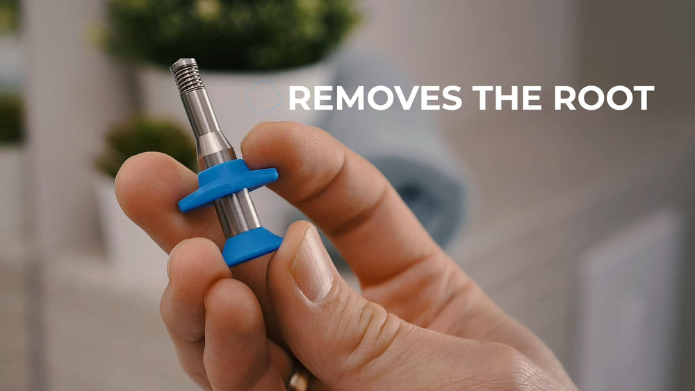 EQUADOSE Tweezy stainless-steel-body highlights durable, corrosion-resistant construction for long-lasting grooming.