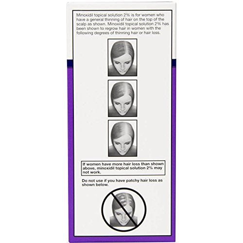 Equate minoxidil 2% women bottle with applicator ready for precise scalp application.