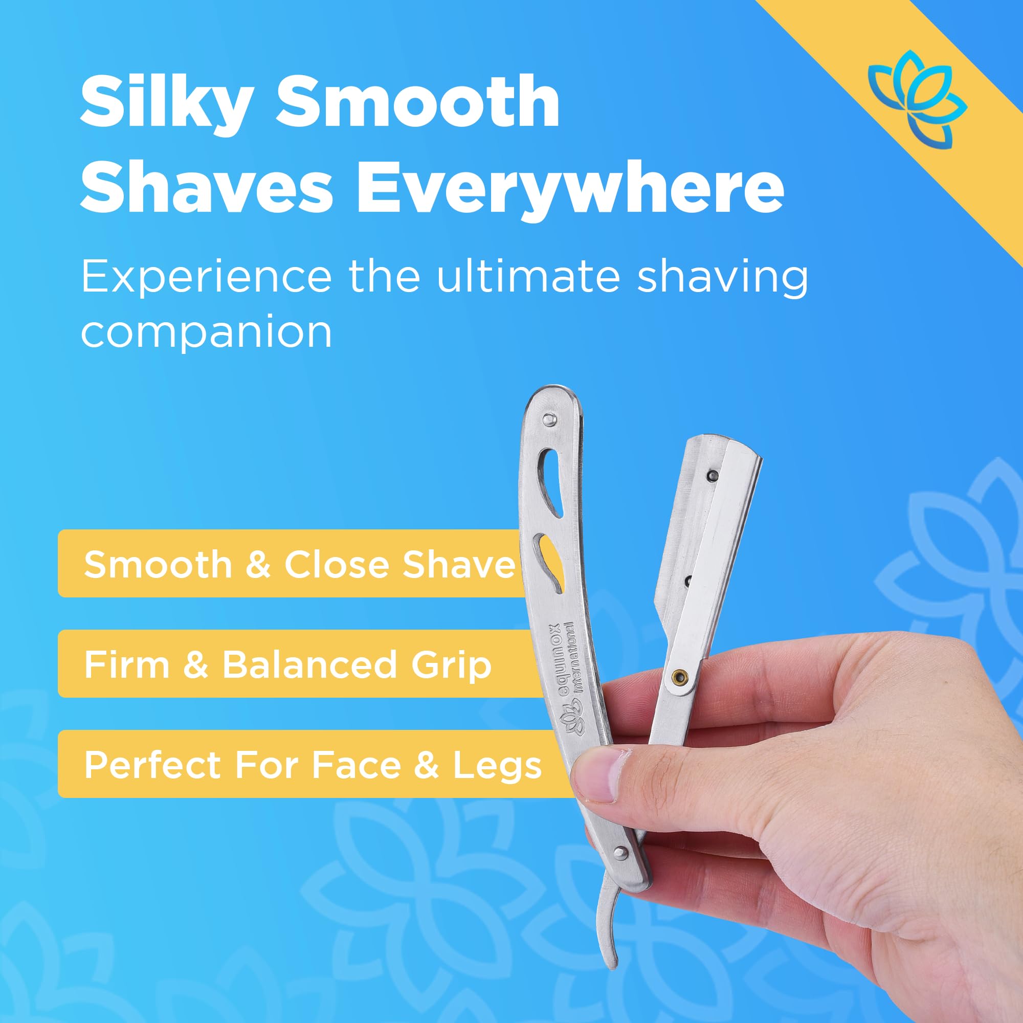 Equinox International combs for even distribution and sectioning.