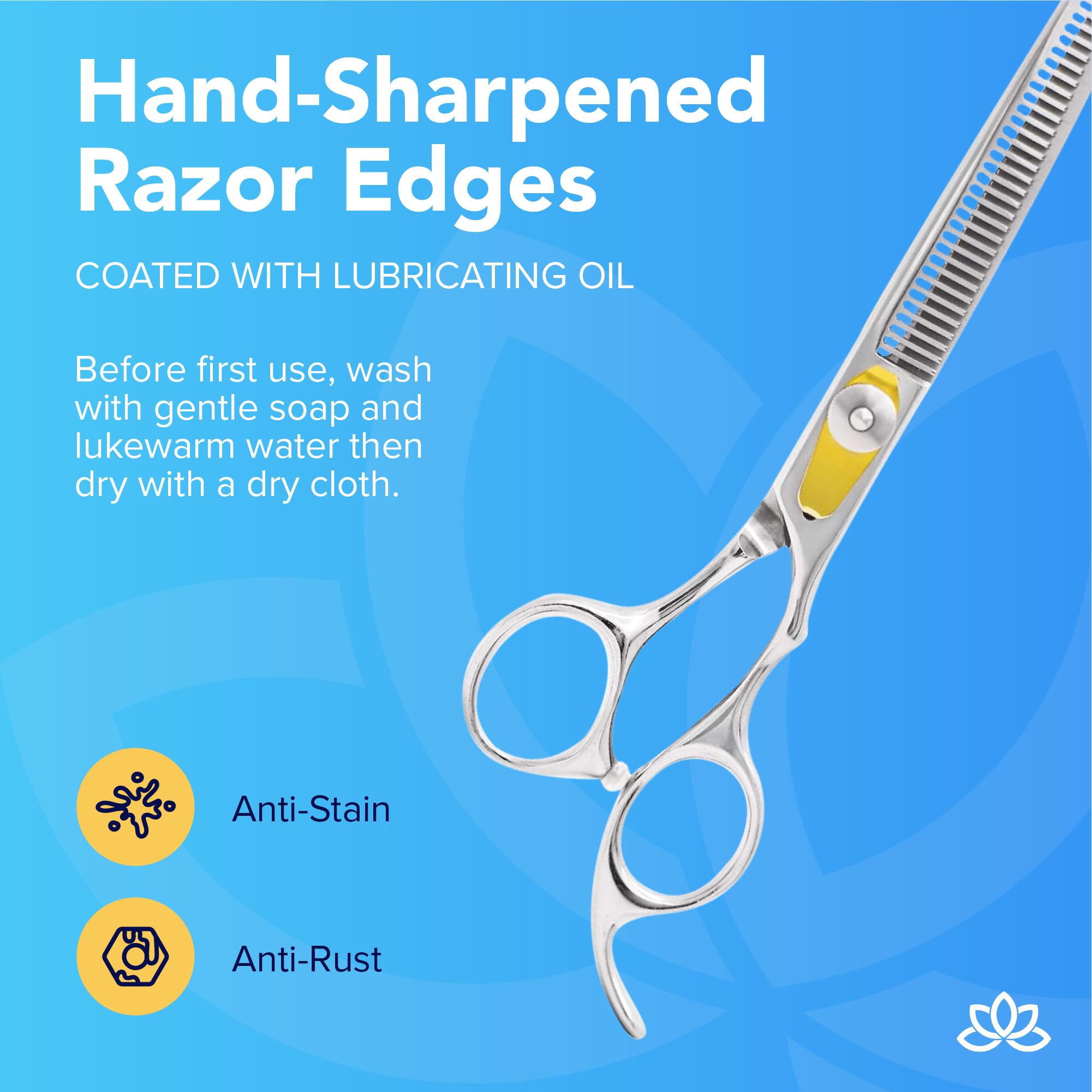 Equinox International Japanese stainless steel blades emphasize durability and precision